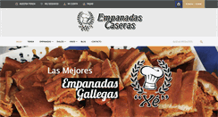 Desktop Screenshot of empanadascaserasxe.com